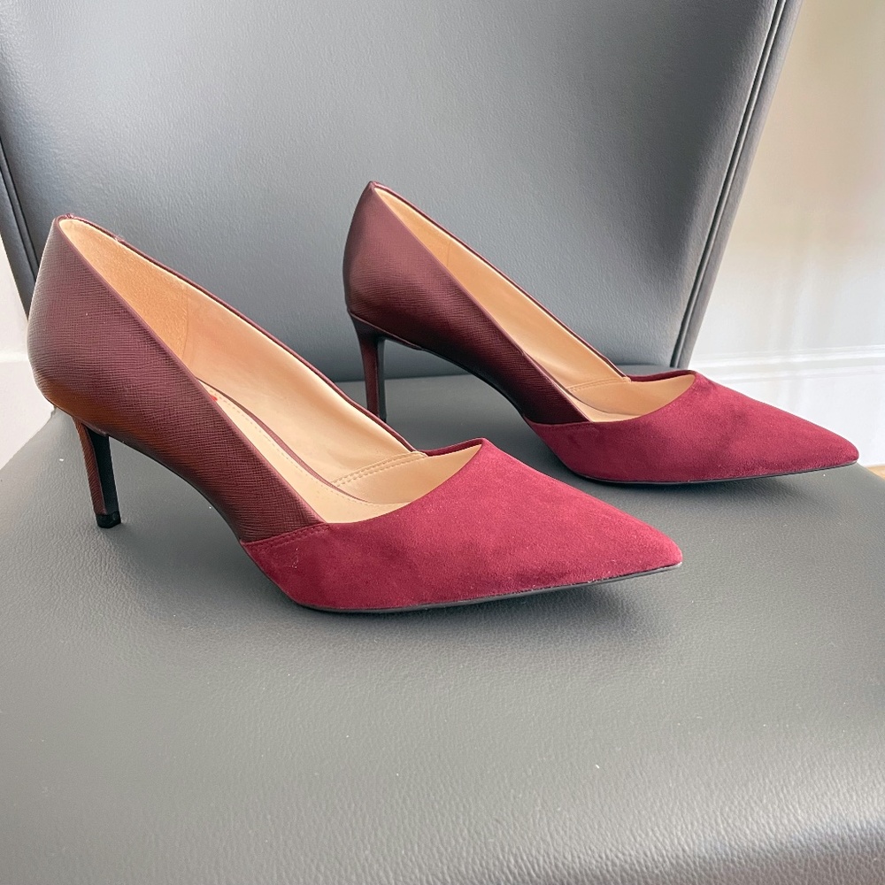 NEW Burgundy Heels